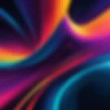 Dynamic Abstract Screensaver Dynamic abstract screensaver showcasing vibrant colors