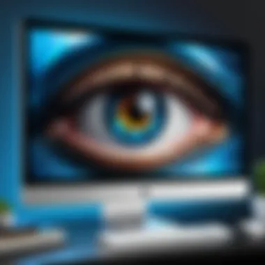 Personalized digital art screensaver reflecting user creativity