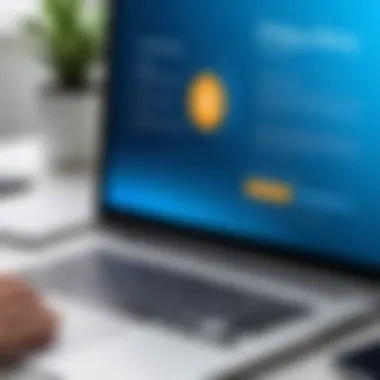 Visual representation of privacy concerns in online searches