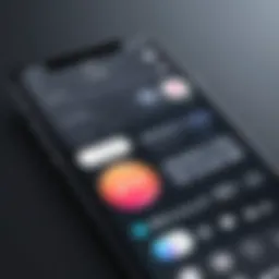 Screenshot of a popular voice recording app interface on iPhone