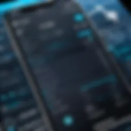 Overview of plane identifier app interface in action