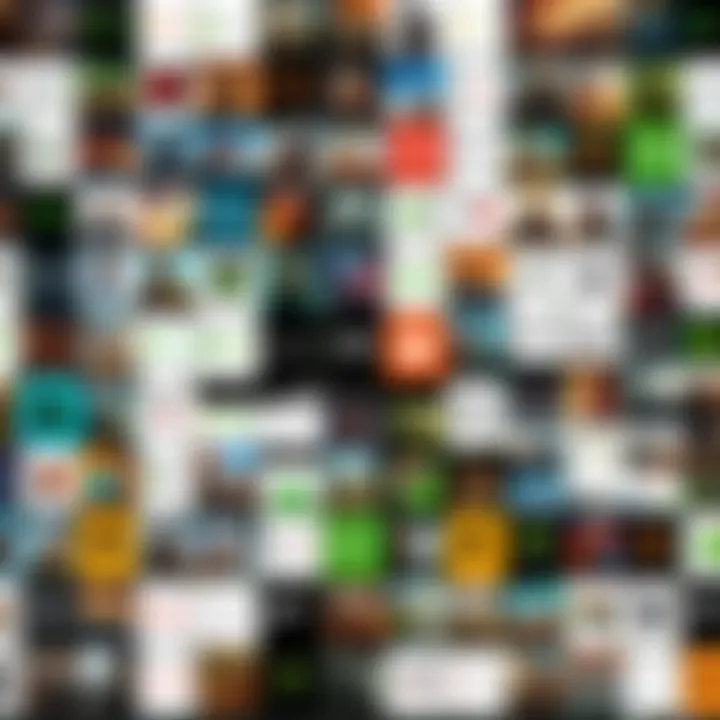 A collage of various game titles available on GeForce Now showcasing diversity