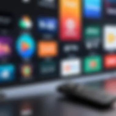 Google Play Interface on Firestick Navigating Google Play interface on Firestick