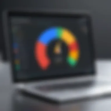 App Performance Metrics on Chromebook Performance metrics displayed on a Chromebook after app installation