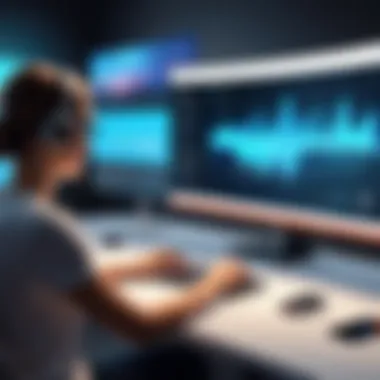 A dynamic virtual event with interactive audience participation