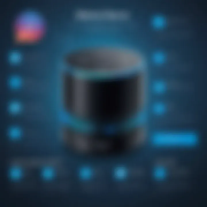 Infographic illustrating the impact of Alexa skills in daily life