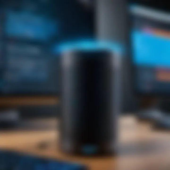 Visual representation of Alexa skills enhancing productivity