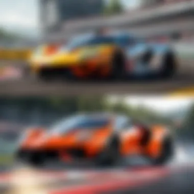 Graphics Evolution Visual comparison of graphics evolution in car racing games