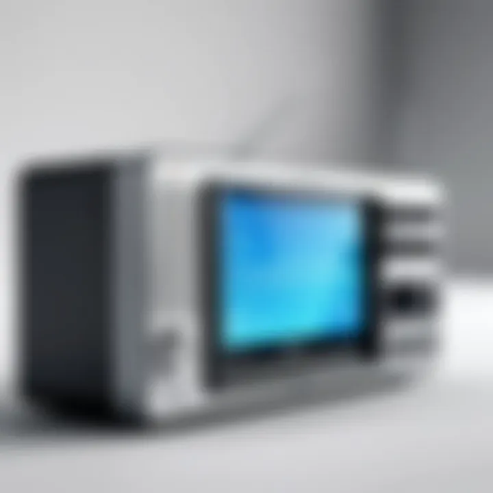 Visual representation of internet radio technology