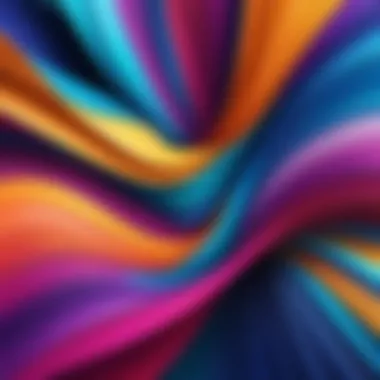 Vibrant Abstract Wallpaper Colorful abstract wallpaper design for iPhone