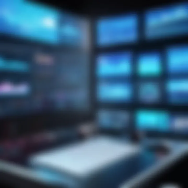 Infographic illustrating future trends in video editing technology
