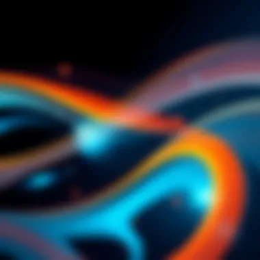 Dynamic abstract patterns representing creativity