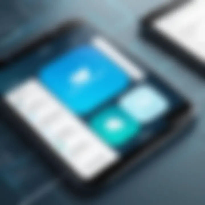 Features of Leading Messaging Applications An infographic showcasing the features of leading messaging applications