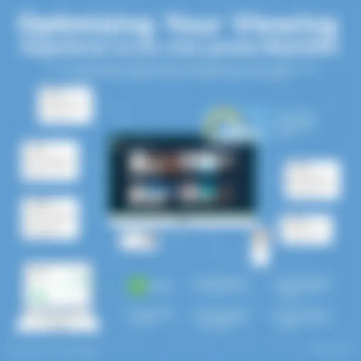 Optimizing Your Viewing Experience An infographic on optimizing viewing experience through organization