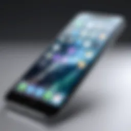 Concept design of the next iPhone model showcasing innovative features
