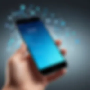 Visual representation of consumer reactions to new smartphone trends