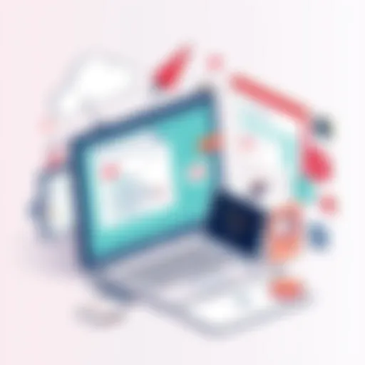 A visual representation of online education platforms