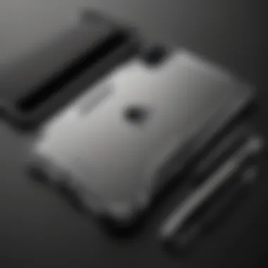 Sleek Aesthetics of Otterbox Cases Sleek design of Otterbox case with iPad Air 4th Gen