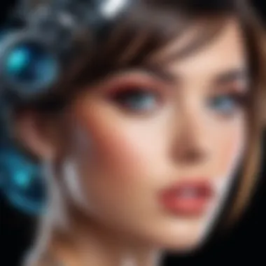 Stunning Photographs Edited with Photo Apps Collage of stunning photographs edited with various photo editing applications