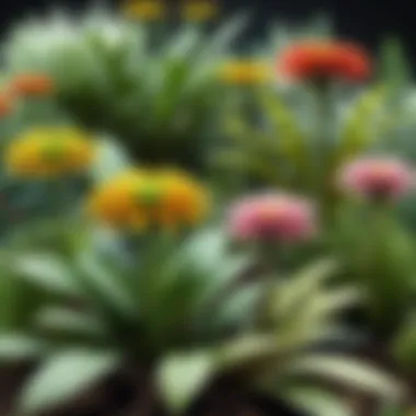 Diversity of Flora Identified by Technology A diverse array of plants identified through an application