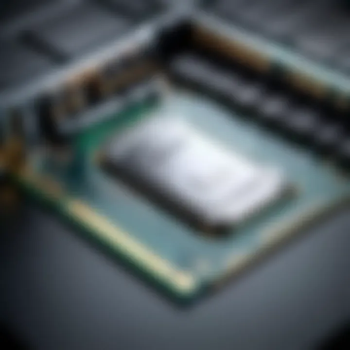 High-Performance RAM Module High-performance RAM module showcasing advanced technology