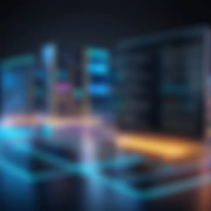 Illustration depicting the criteria for selecting an optimal DNS server
