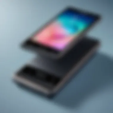 Compact Design of Samsung Flip Devices Samsung flip device displaying its compact design