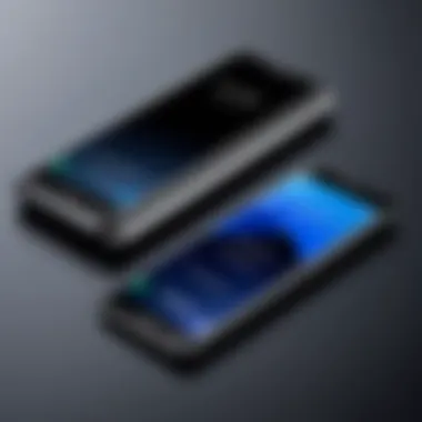 Comparison with Traditional Smartphone Dimensions Comparison of Samsung flip dimensions with traditional smartphones