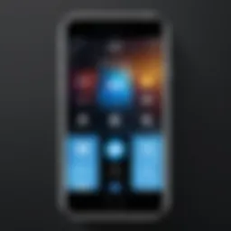 An overview of Shazam's user interface showcasing its music recognition capabilities