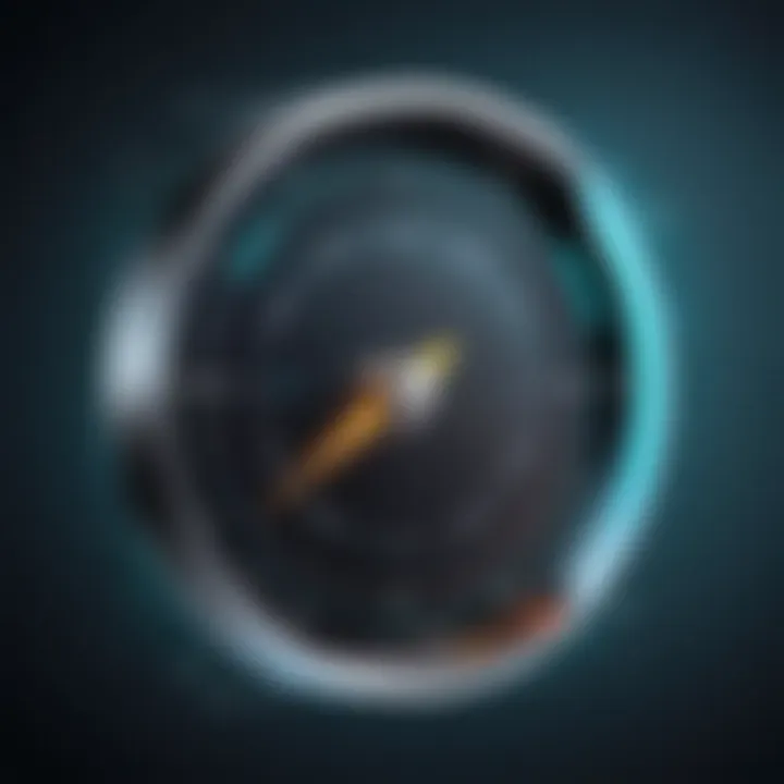 User interface of a slow motion editing application