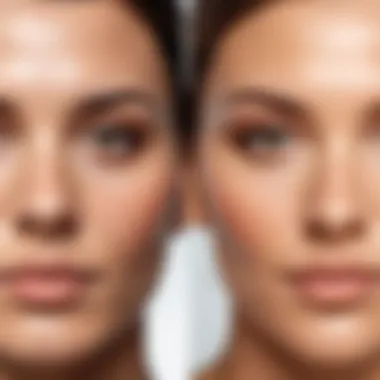 Before and after images showcasing effective face cropping.