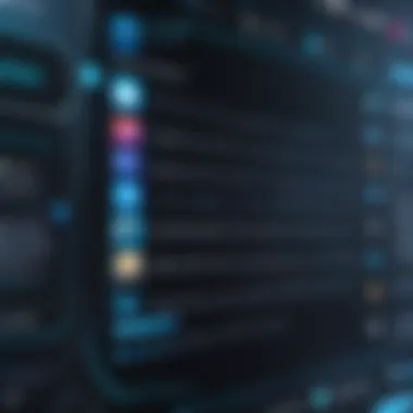 User Interface of a Leading Encrypted Chat App User interface of a popular encrypted chat application