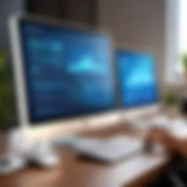 Hotspot Applications in Professional Settings Professional using hotspot application in a workspace
