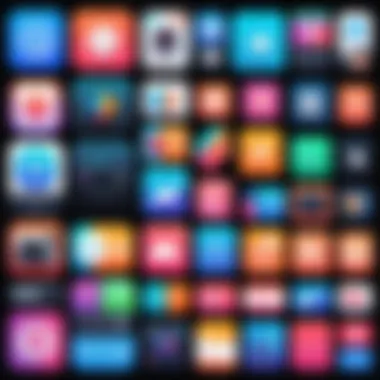 Dynamic GIF Collection from iPhone Tools A collection of vibrant GIFs created using iPhone applications