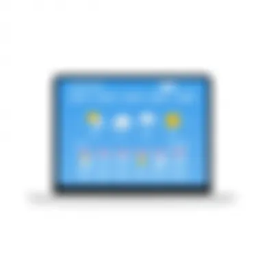 User-Friendly Weather App Interface Screenshot of a top-rated weather app interface showing detailed forecasts