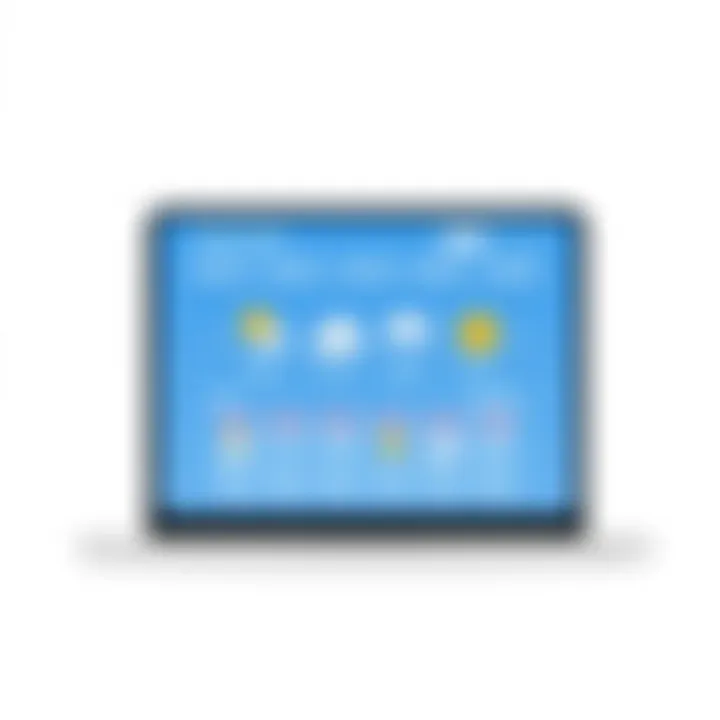 User-Friendly Weather App Interface Screenshot of a top-rated weather app interface showing detailed forecasts