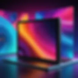 A showcase of vibrant live wallpapers on various devices