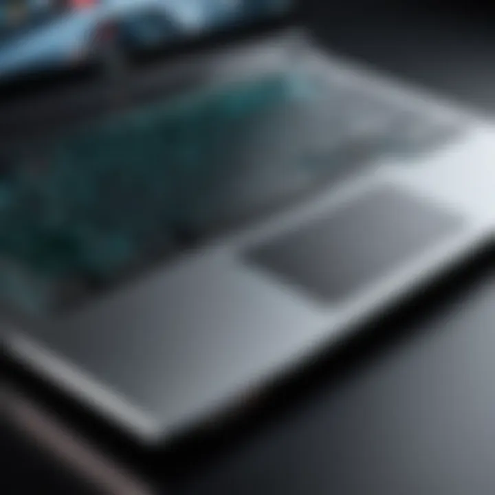 High-end gaming laptop showcasing advanced features