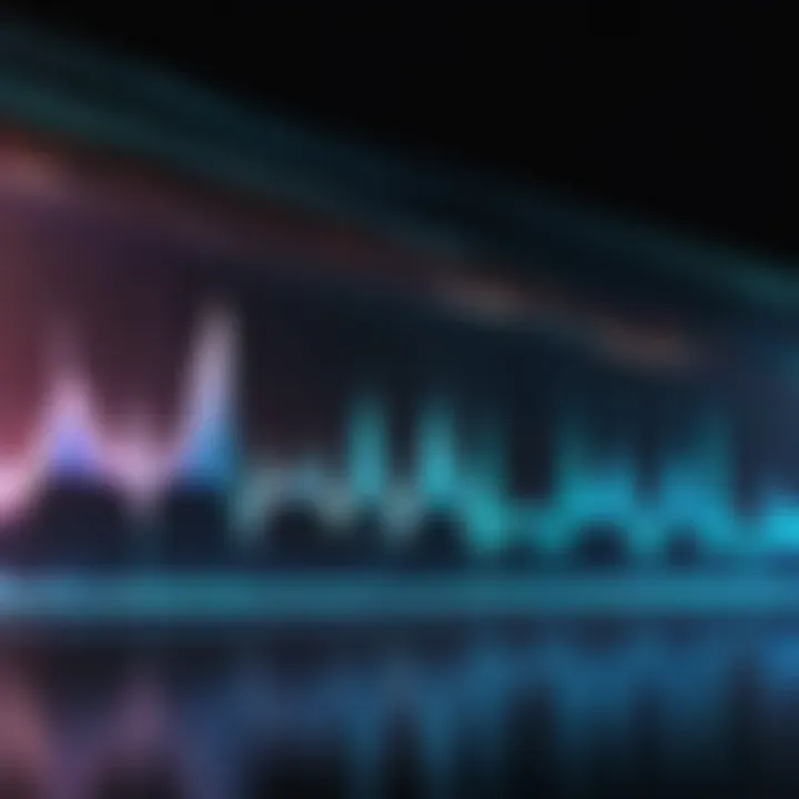 An audio waveform example demonstrating high-quality sound capture