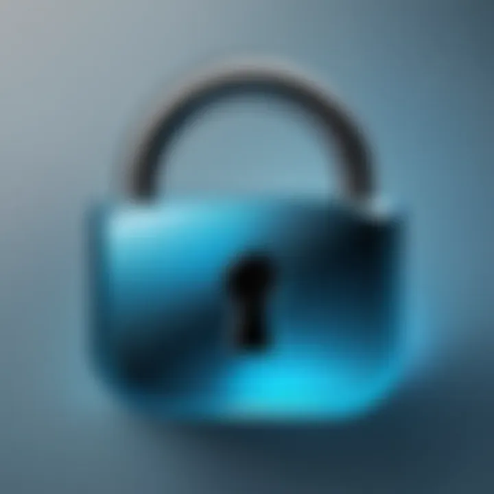 A secure lock icon symbolizing enhanced security features in web browsers.