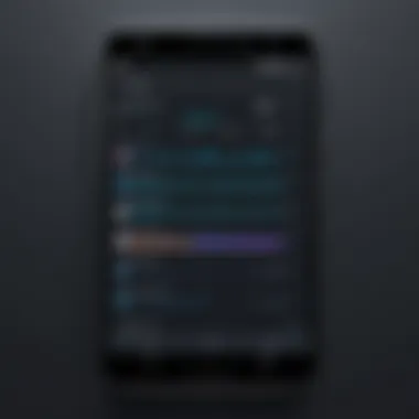 User Interface of Audio Capture App A user interface of a popular audio capture app showcasing its features.