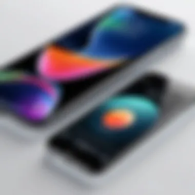 Technological Advancements Compared Comparison chart of the latest iPhone with previous models highlighting technological advancements