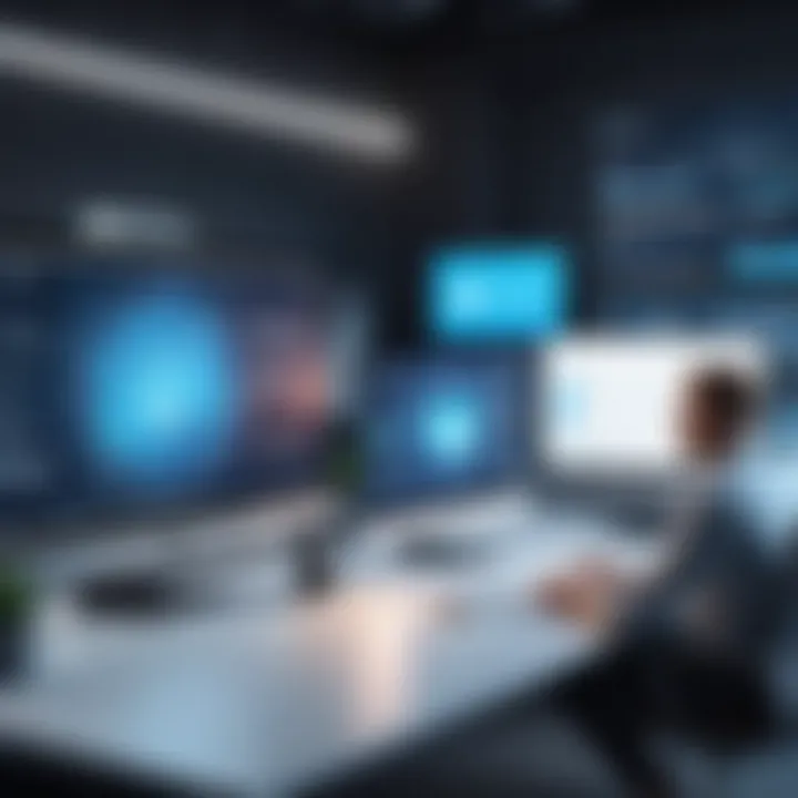 Illustration depicting user agency in technology