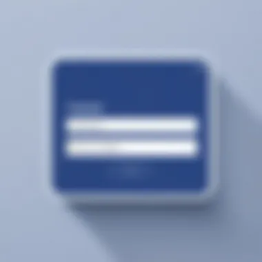 Modern Facebook Login Interface Modern interface of Facebook login