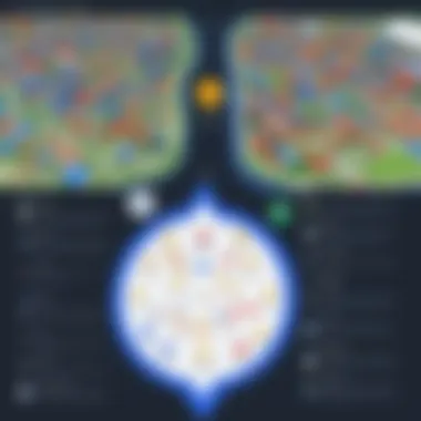 Technology Behind Google Nearby Me Infographic illustrating the technology behind Google Nearby Me and its operational mechanisms.