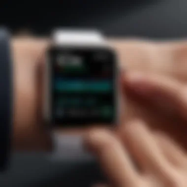 User Engagement with Health Features User engaging with Apple Watch health features