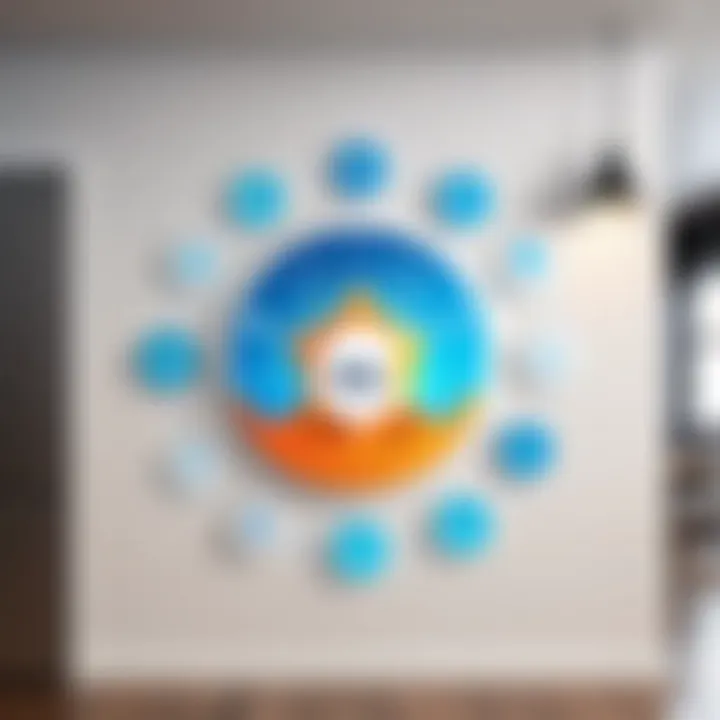 Stylish wall sticker that showcases energy-efficient features