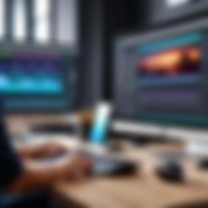 Professional Video Editing in Action Professional video editing in action