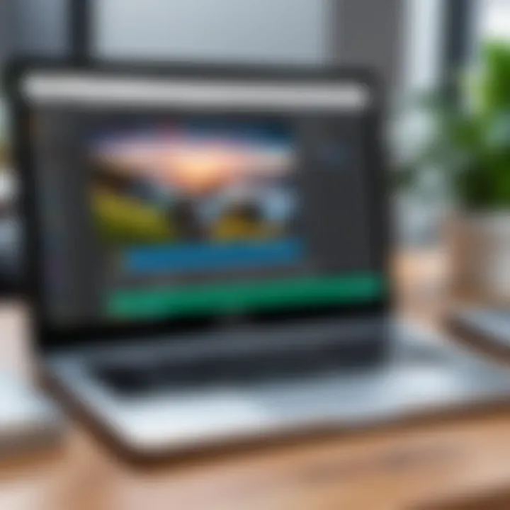 User-friendly video editing tools highlighted on a Chromebook screen.