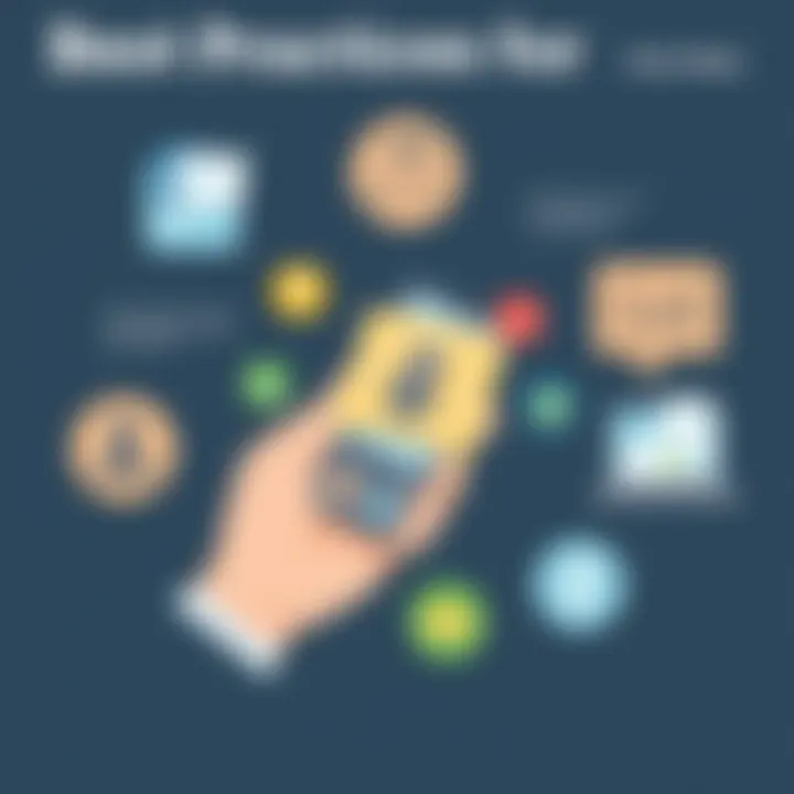 Infographic on best practices for using voice notes effectively